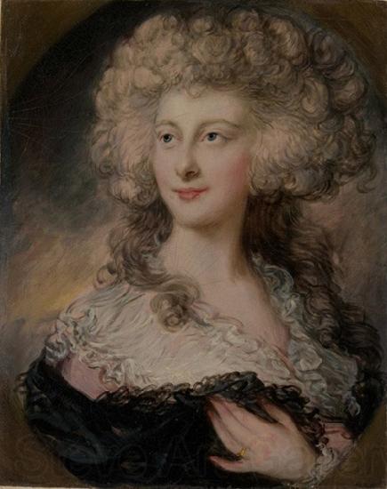 unknow artist Portrait of Anne Elizabeth Cholmley Germany oil painting art